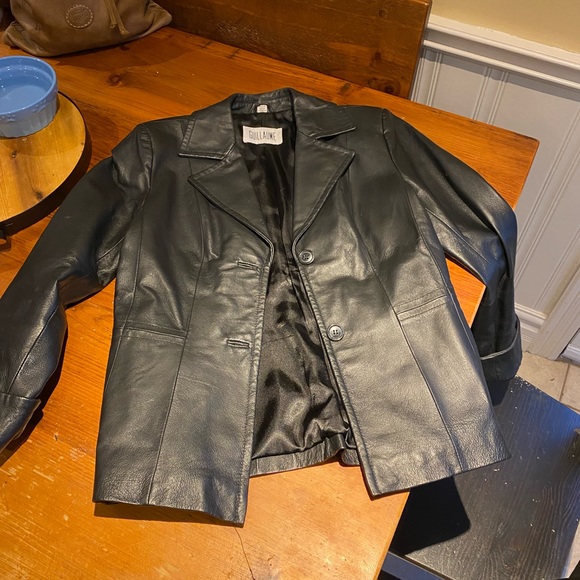 Black Guillaume Leather Jacket - Picture 1 of 1
